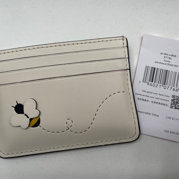 Gently Used Kate Spade Cardholder (SOLD OUT HONEY) - Picture 1 of 6